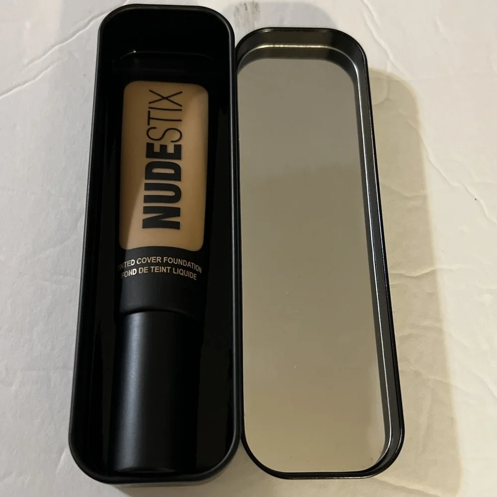 NUDESTIX Tinted Cover Foundation Liquid Foundation 1.0 Fl Oz Nude 7 With Box NEW
